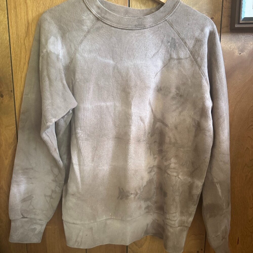 B Sides Cotton Crew neck Fleece Sweatshirt